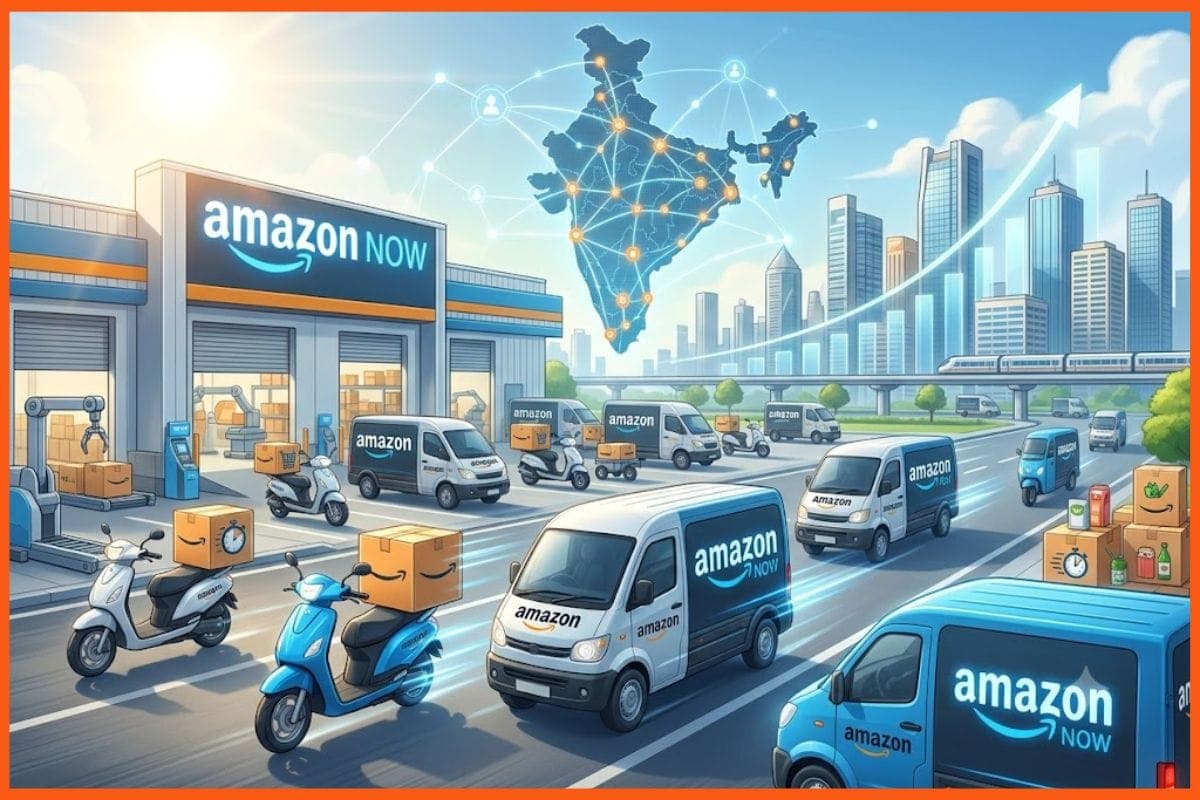 Cover image for Amazon Plans $3 Billion India Investment to Expand Quick Commerce by 2030