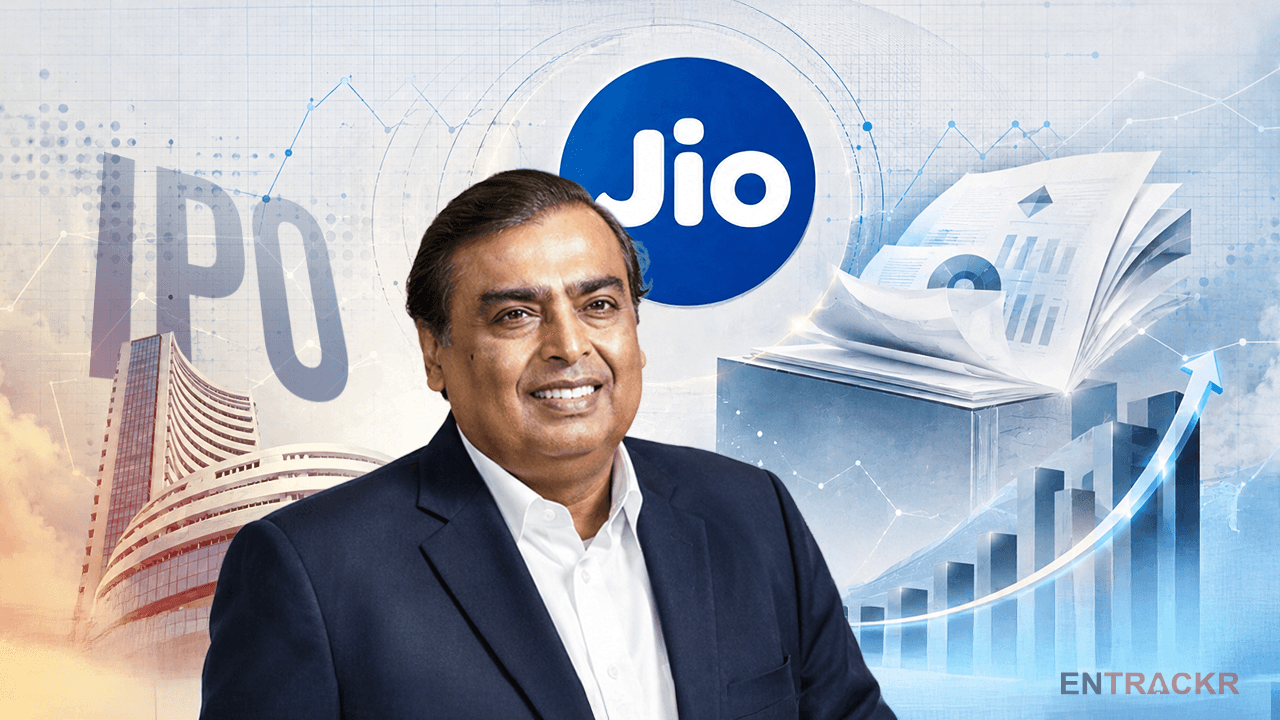 Cover image for Jio Platforms lists at 21% premium, values company at Rs 12.5 lakh crore