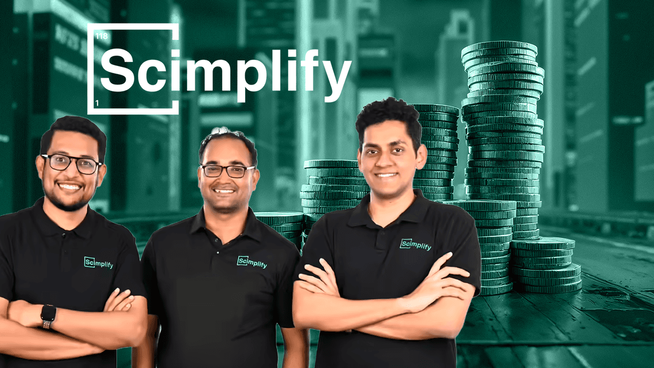 Cover image for Scimplify raises $25 Mn in strategic round led by Hitachi Ventures