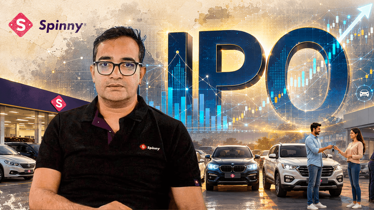 Cover image for Spinny confidentially pre-files IPO; appoints Ex Bharti executive Akhil Gupta as board chairman