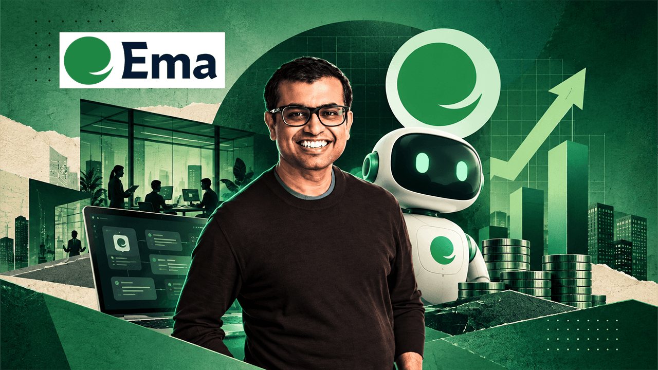 Cover image for Enterprise AI startup Ema raises $77 Mn in Series B led by Creaegis