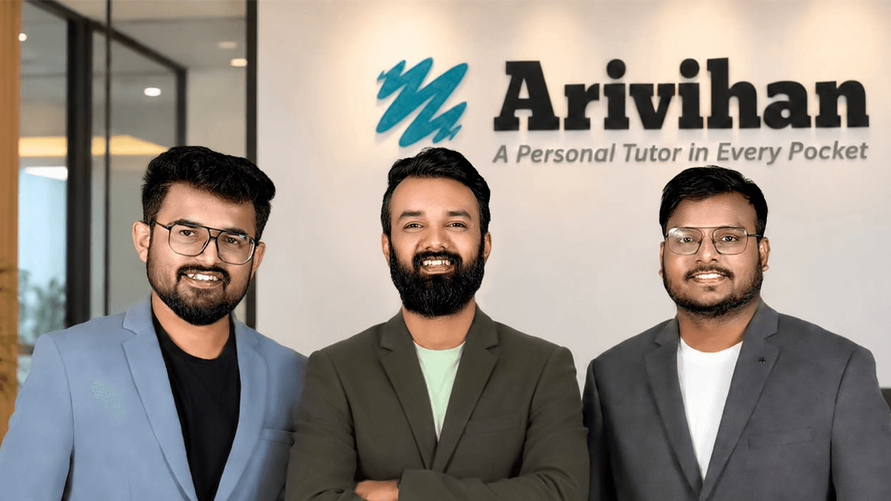 Cover image for Edtech startup Arivihan raises $10 Mn in Series A led by Accel and Prosus
