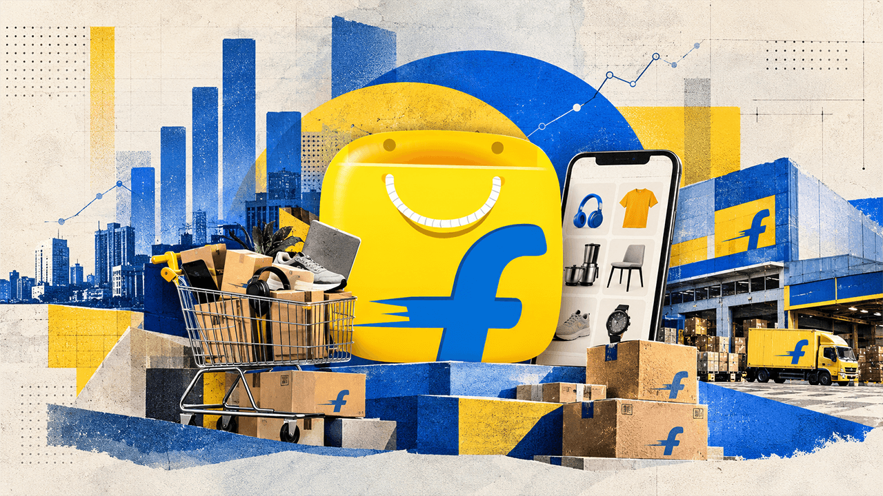 Cover image for Flipkart Group posts Rs 1.46 lakh Cr revenue in FY26, losses stand at Rs 8,468 Cr