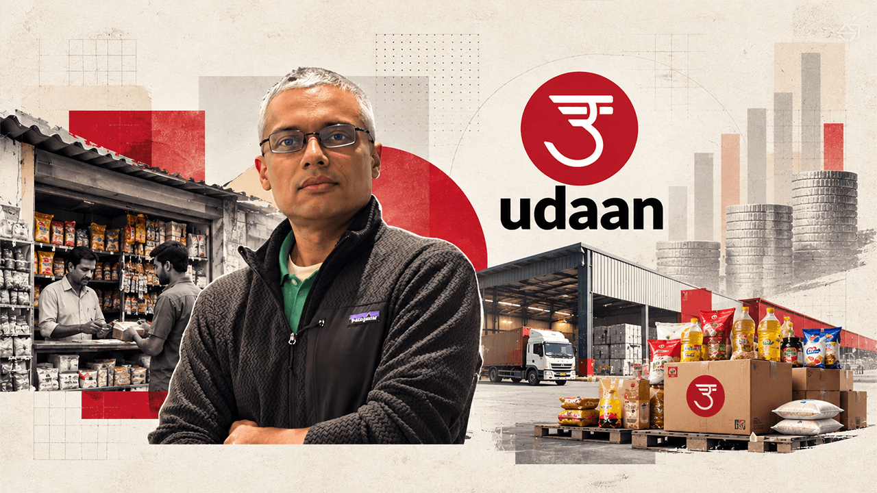 Cover image for Udaan posts Rs 5,134 Cr gross revenue and Rs 852 Cr loss in FY26