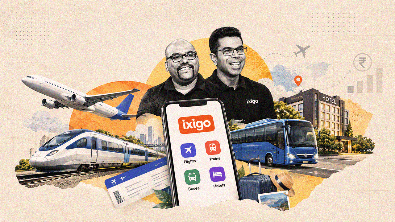 Cover image for Ixigo posts Rs 63 Cr profit in Q2 FY27 on the back of FreshBus exit and other income