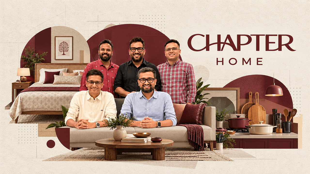 Cover image for Chapter Home raises Rs 63 Cr from Bessemer, Stride Ventures, others