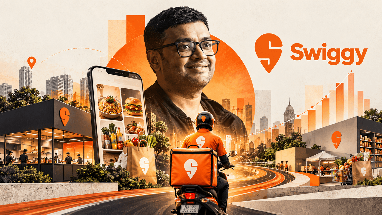 Cover image for Swiggy’s Q2 FY27 revenue rises 36% to Rs 7,571 Cr, losses narrow 16%