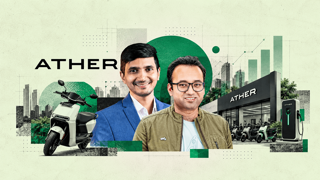 Cover image for Ather Energy shares jump 14% on Q2 profit turnaround; capacity set to expand
