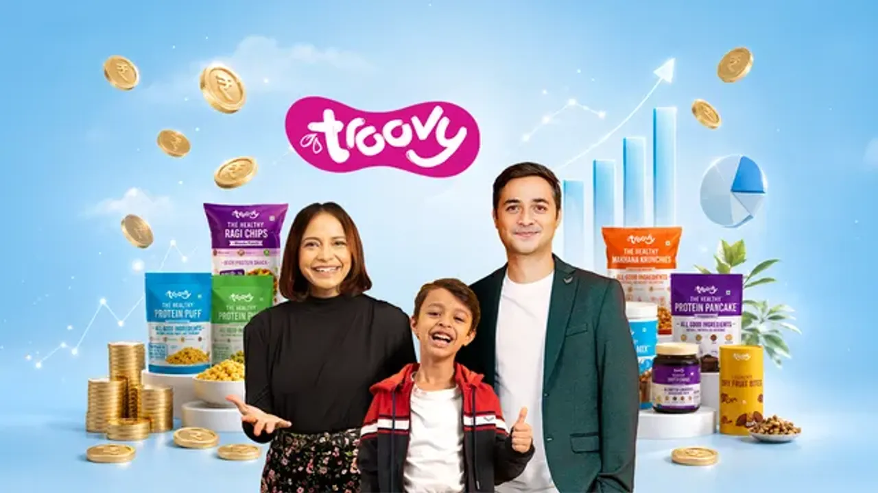 Cover image for Fireside Ventures leads Rs 100 Cr Series B round in snack brand Troovy