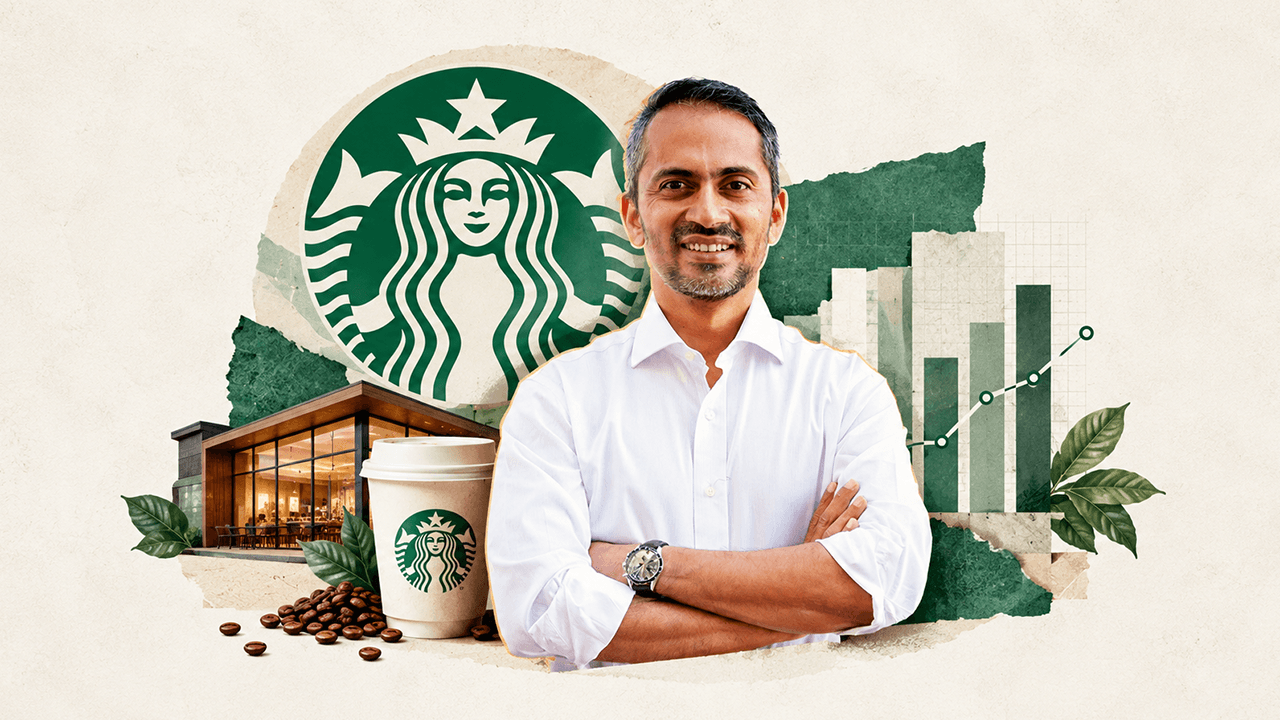 Cover image for Starbucks India brews Rs 1,367 Cr revenue in FY26; cuts losses by 27%