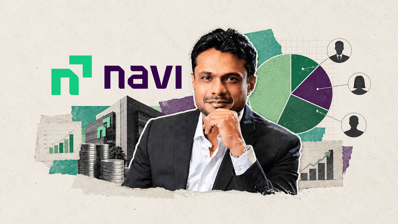 Cover image for Decoding: Sachin Bansal retains 84.34% stake in Navi after Rs 940 Cr Prosus investment