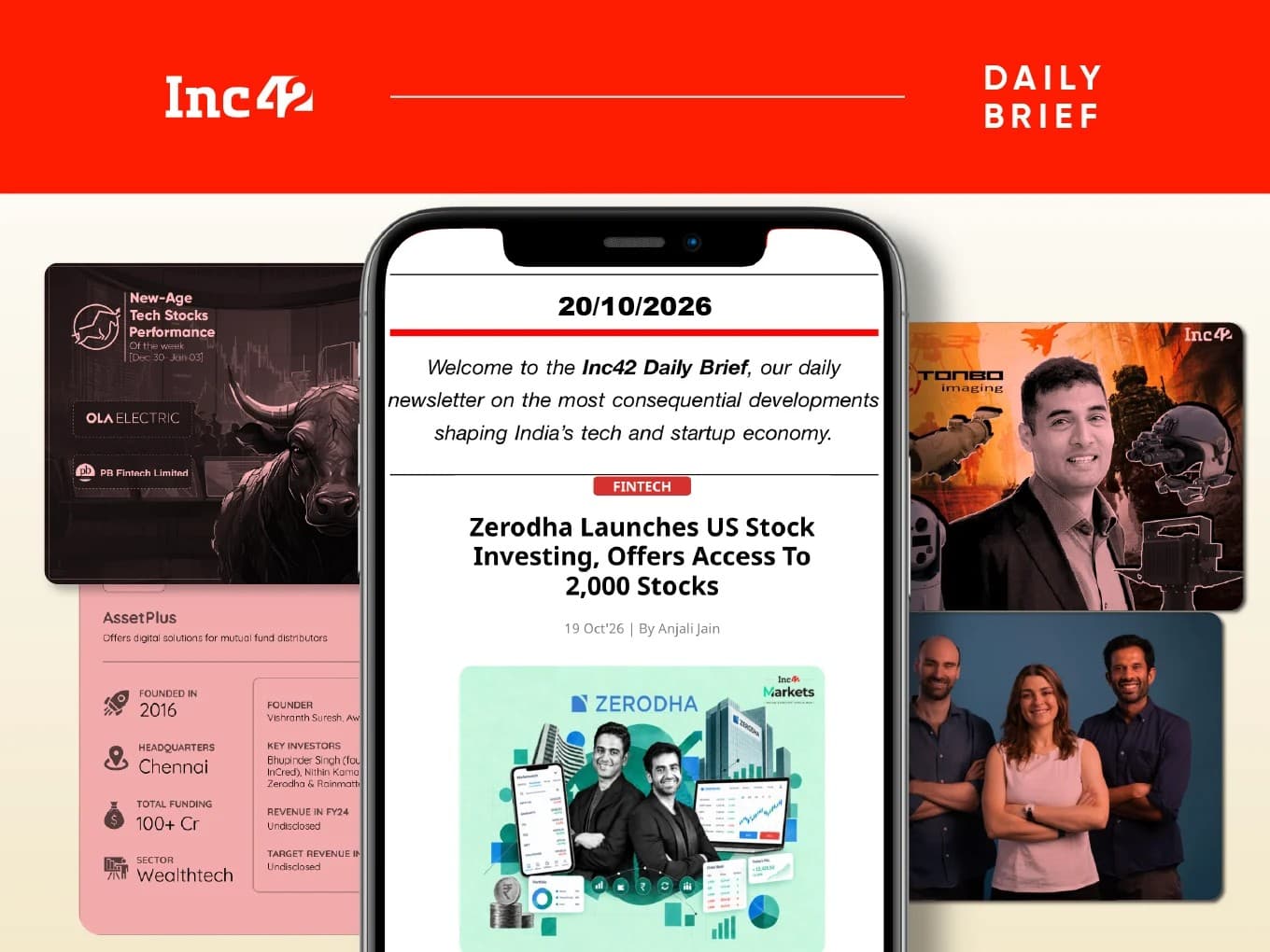 Cover image for Zerodha’s Wall Street Leap, Even Healthcare’s $50 Mn Raise & More