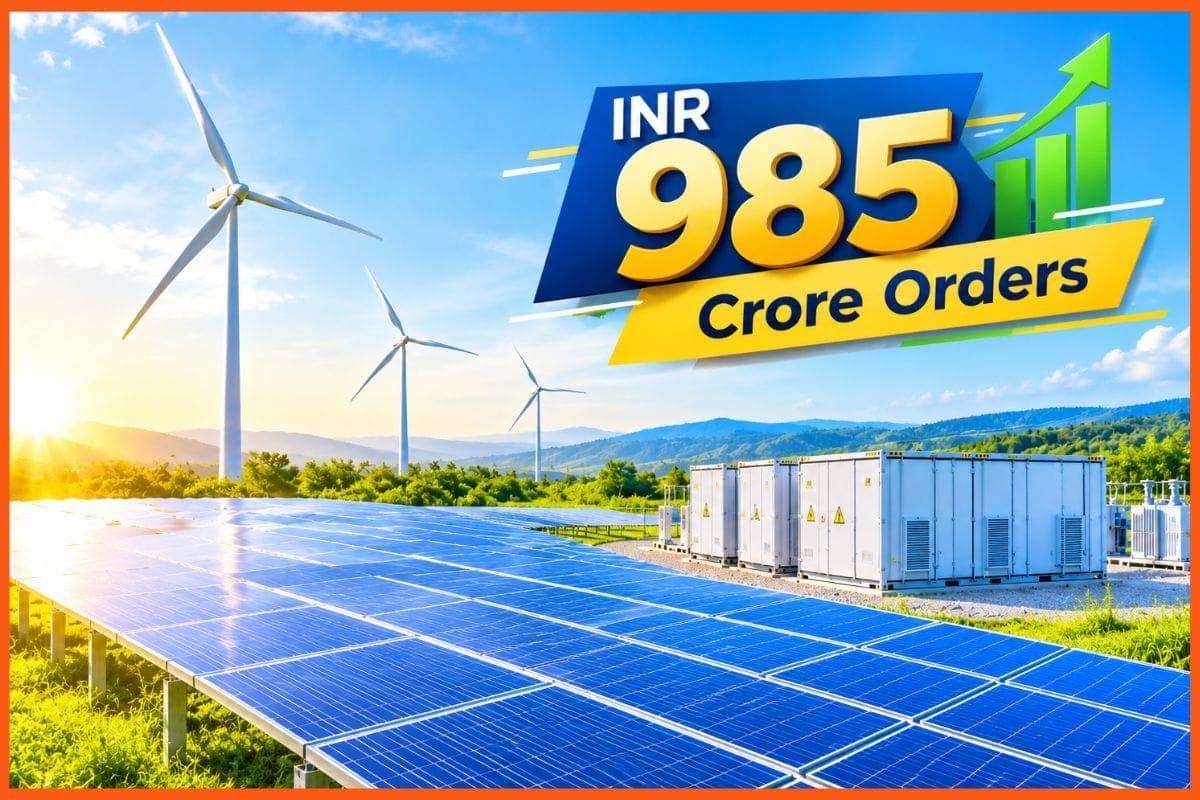 Cover image for Sterling and Wilson Renewable Energy Wins INR 985 Crore Orders