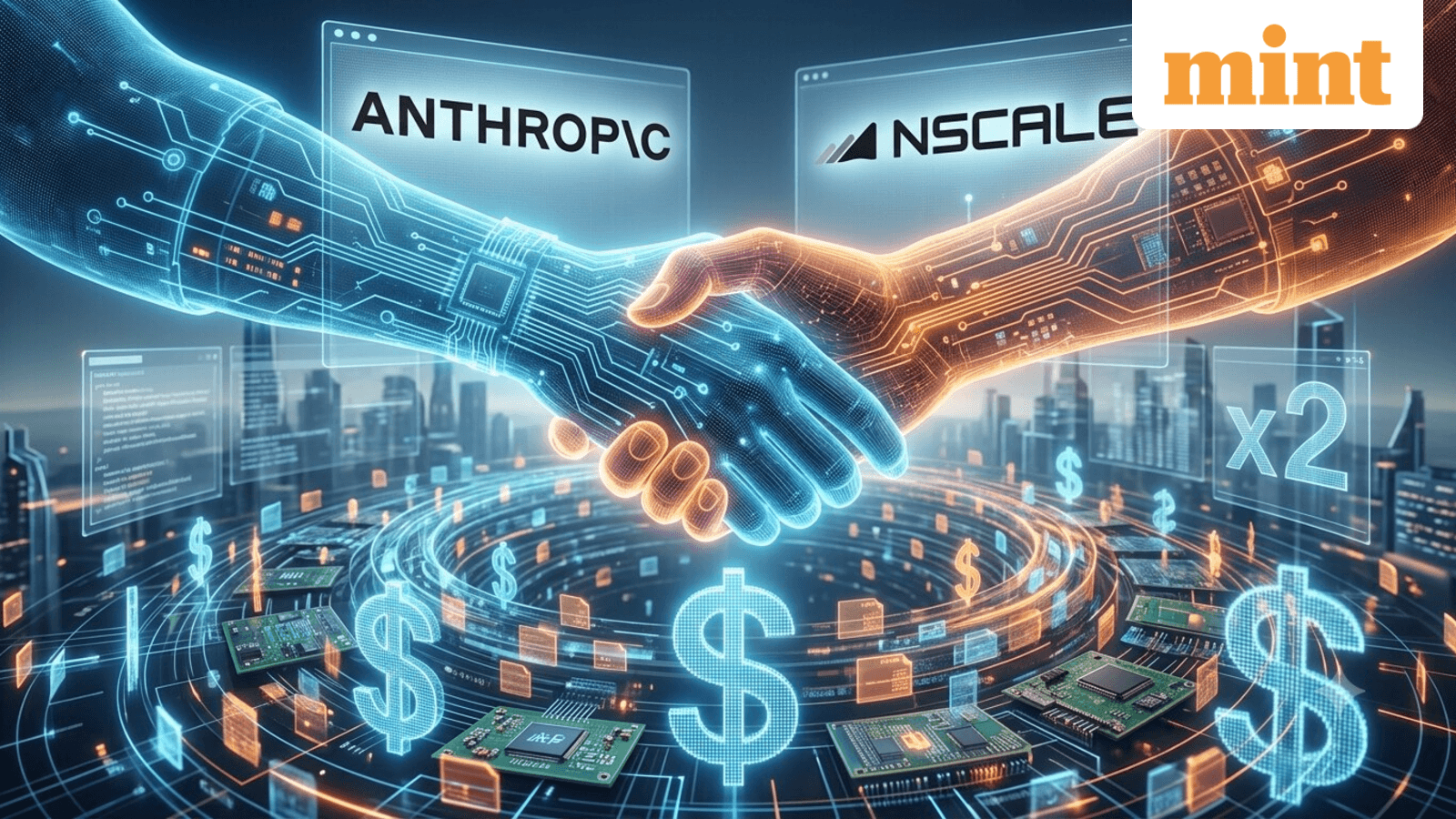 Cover image for Anthropic eyes second $45 billion Nscale deal as 460MW AI data centre plans advance ahead of potential IPO