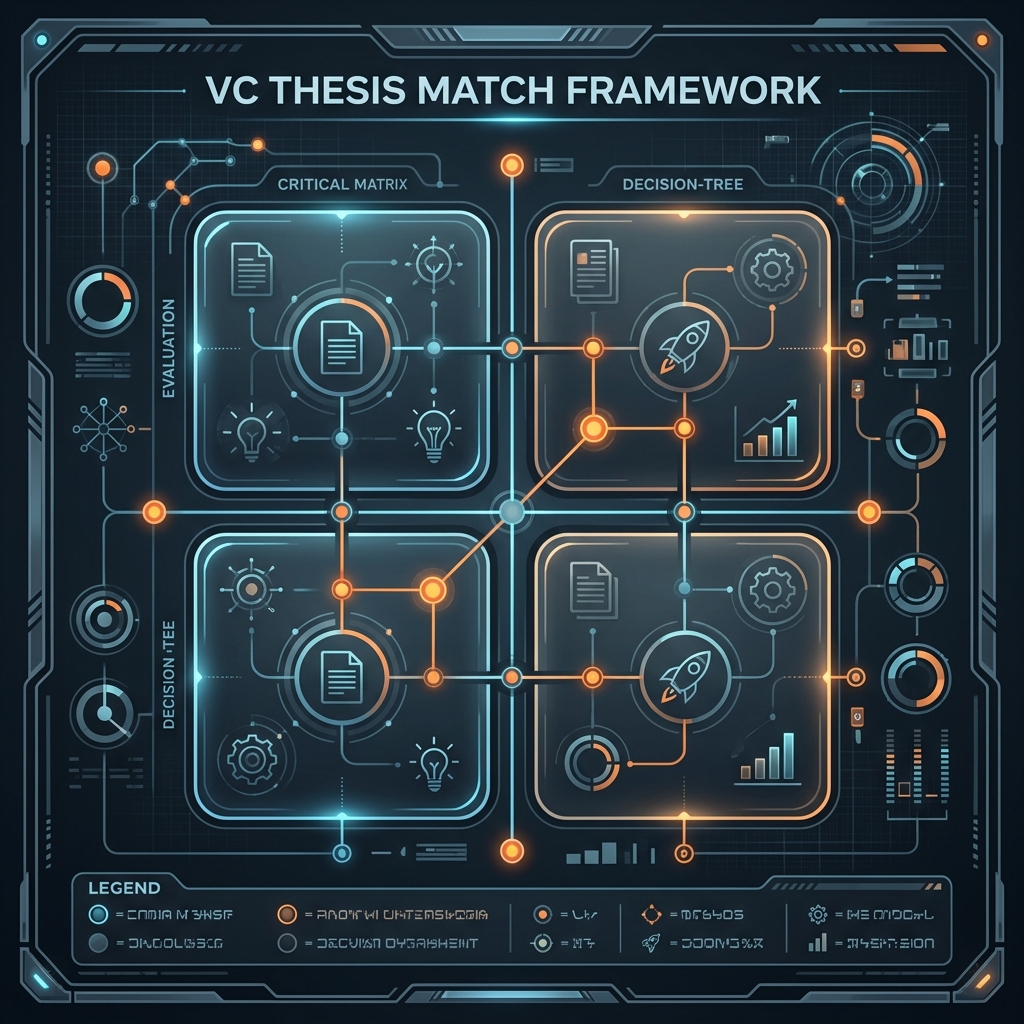 VC thesis match framework - how to decide if a VC fits your startup